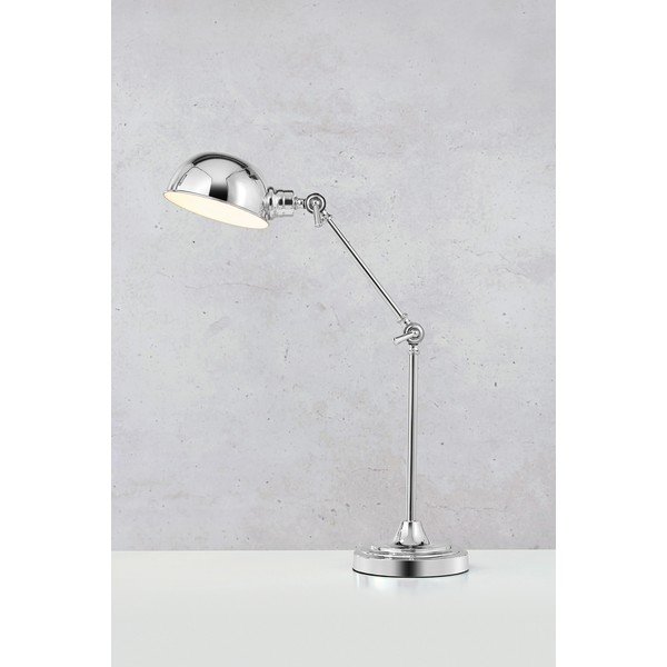 Ezüstszínű asztali lámpa (magasság 67 cm) Portland – Markslöjd-image-3