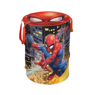Spiderman textil tárolókosár fedéllel, magasság 50 cm - Domopak
