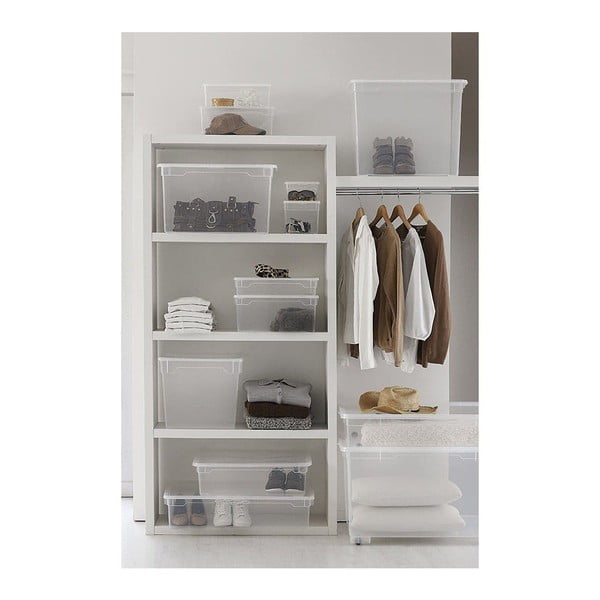 Műanyag tárolódoboz fedéllel T box - Curver-image-2