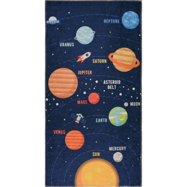 Gyerek szőnyeg 80x150 cm Solar System – Vitaus