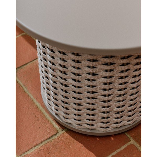 Fém kerek kerti kisasztal ø 50 cm Sedalis – Kave Home-image-2
