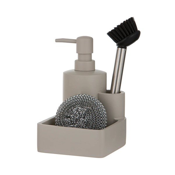 Szürke poligyanta mosogatóeszköz tartó Essentials – Ladelle