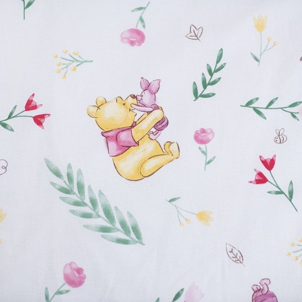 Pamut gyerek ágyneműhuzat babaágyhoz 100x135 cm Winnie the Pooh "Pooh Hugs" – Jerry Fabrics-image-3
