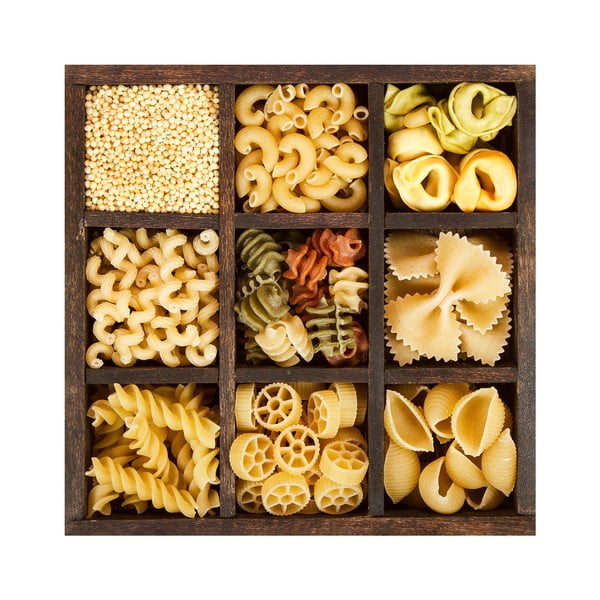 Üveg kép 30x30 cm Pasta Box – Styler