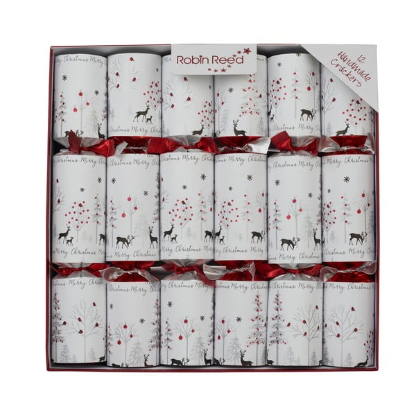 Karácsonyi cracker készlet 12 db-os Silhouette - Robin Reed