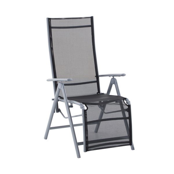 Fekete fém kerti szék Ariola – Garden Pleasure