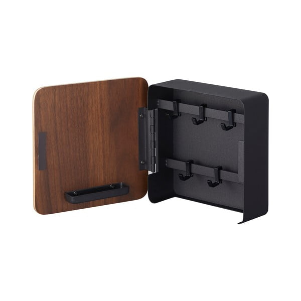 Rin fekete kulcstartó doboz rétegelt lemez ajtóval - Yamazaki