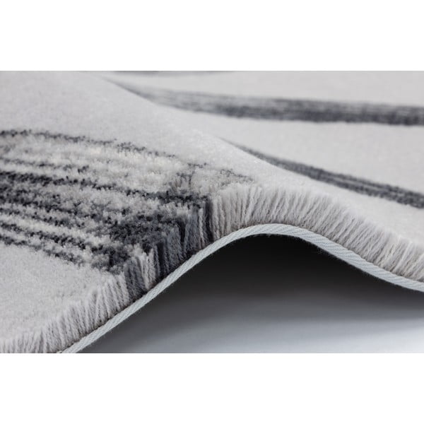 Világosszürke gyapjú szőnyeg 240x340 cm Talwin – Agnella-image-1