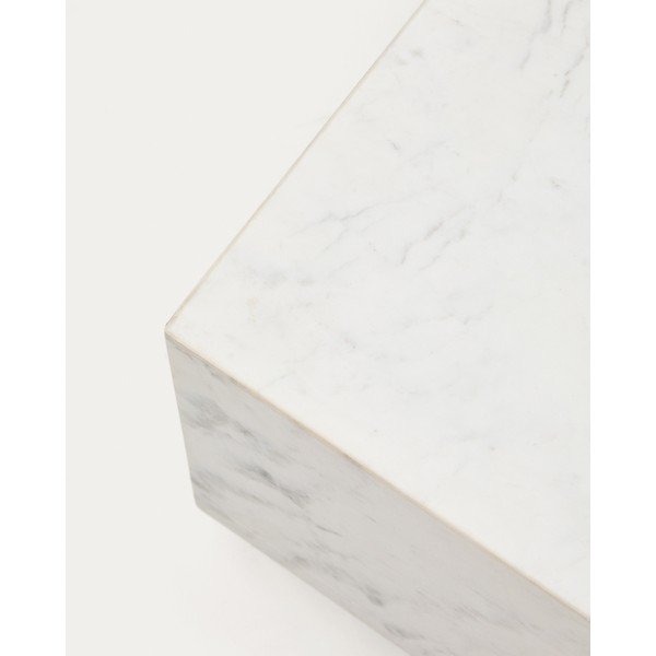 Fehér márvány dohányzóasztal 50x100 cm Sorein – Kave Home-image-4