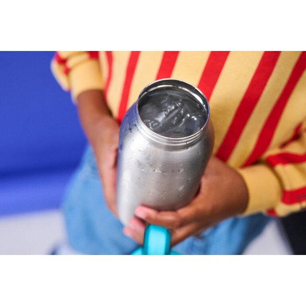 Kék-ezüstszínű műanyag gyerek termosz 500 ml Campus – Mepal-image-2