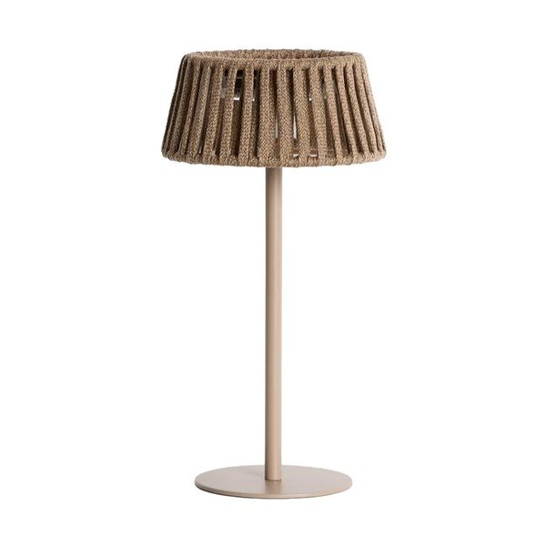 Napelemes LED asztali-hordozható kültéri lámpa (magasság 30 cm) Aldet – Kave Home