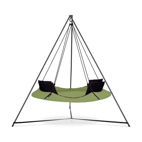 Zöld kerti hinta állvánnyal - Hangout Pod-image-1