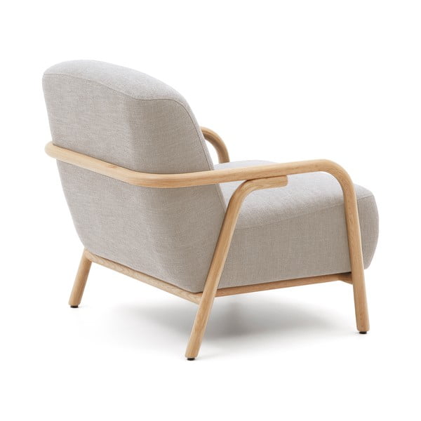 Bézs fotel Sylo – Kave Home-image-3