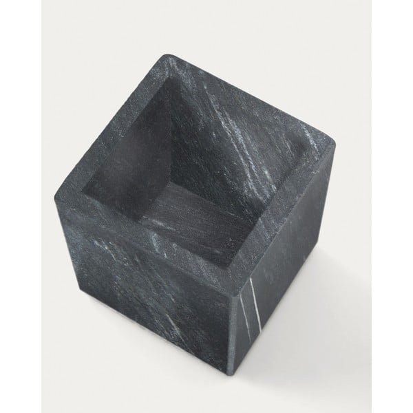 Sötétszürke márvány fogkefetartó pohár Aixa – Kave Home-image-3