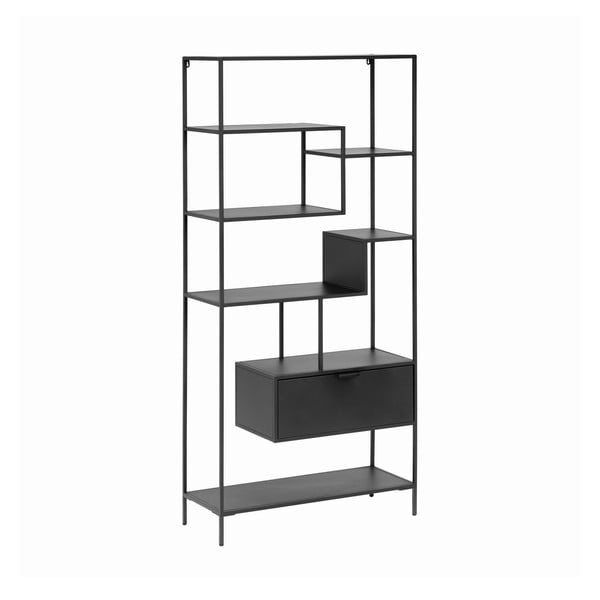 Shantay fekete fém könyvespolc - Kave Home-image-2