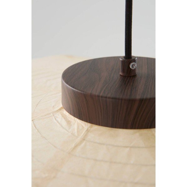 Bézs papír függőlámpa ø 60 cm Siv – Jotex-image-4