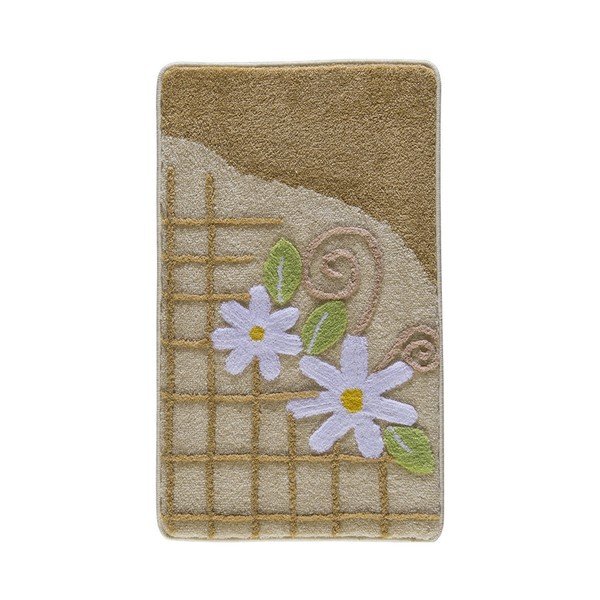 Bathmats Knidos Beige fürdőszobai szőnyeg, 60 x 100 cm - Confetti-image-1