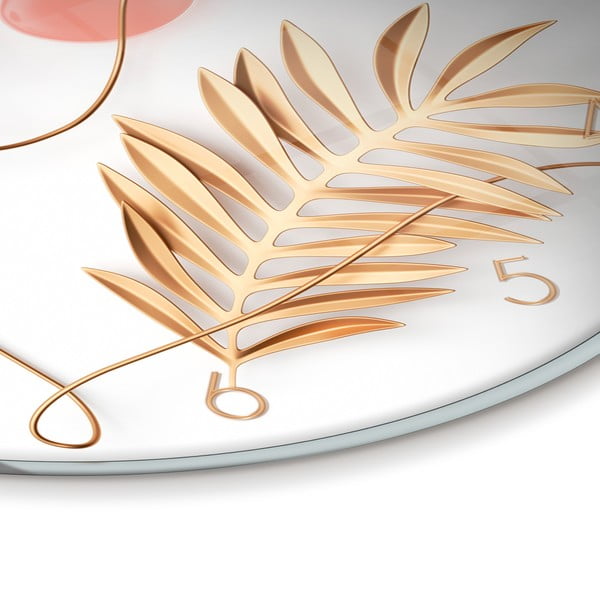 Üveg falióra ø 30 cm Feminine line - Styler-image-4