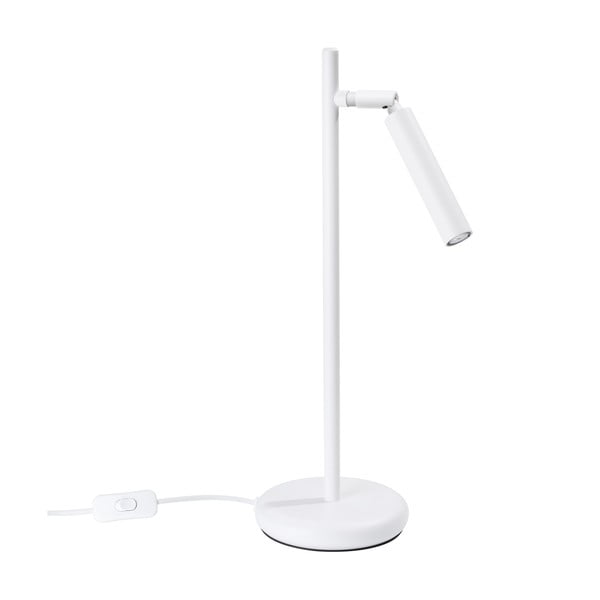 Fehér asztali lámpa (magasság 43 cm) Fideus – Nice Lamps