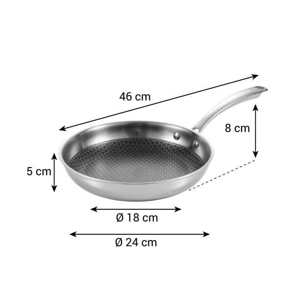Acél serpenyő ø 24 cm SteelCraft – Tescoma-image-2