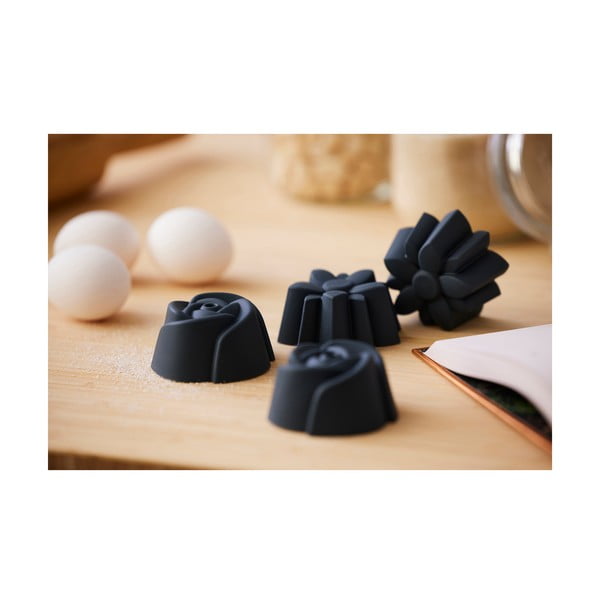 Szilikon sütőforma szett muffinhoz, 6 db-os ø 7 cm Rose – Blomsterbergs-image-4