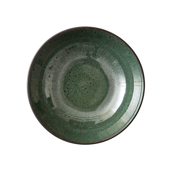 Zöld-fekete kőedény tál ø 30 cm Gastro Green/Black – Bitz-image-3