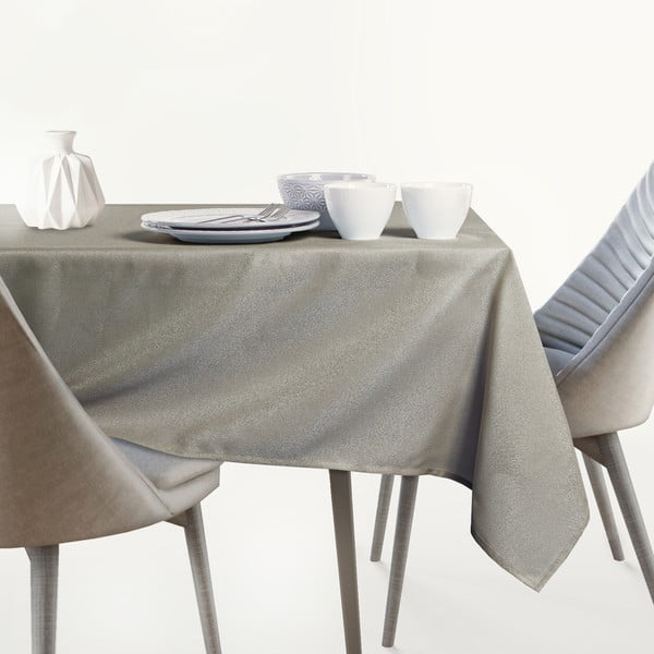 Empire Cappuccino Oval szürkésbarna ovális alakú asztalterítő, 140 x 240 cm - AmeliaHome-image-3