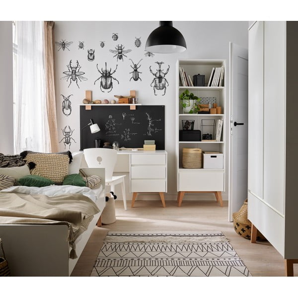 Swing fehér gyerek íróasztal - Pinio-image-1