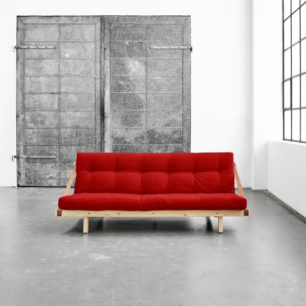 Jump Natural/Red kinyitható kanapéágy - Karup