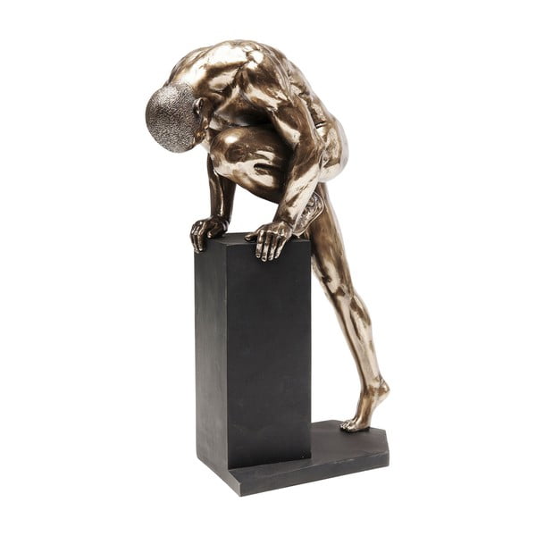 Man Stand Bronze dekoráció - Kare Design