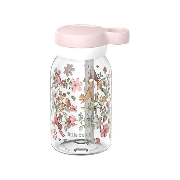 Rózsaszín műanyag gyerek ivópalack 450 ml Fairy Wonders – Mepal