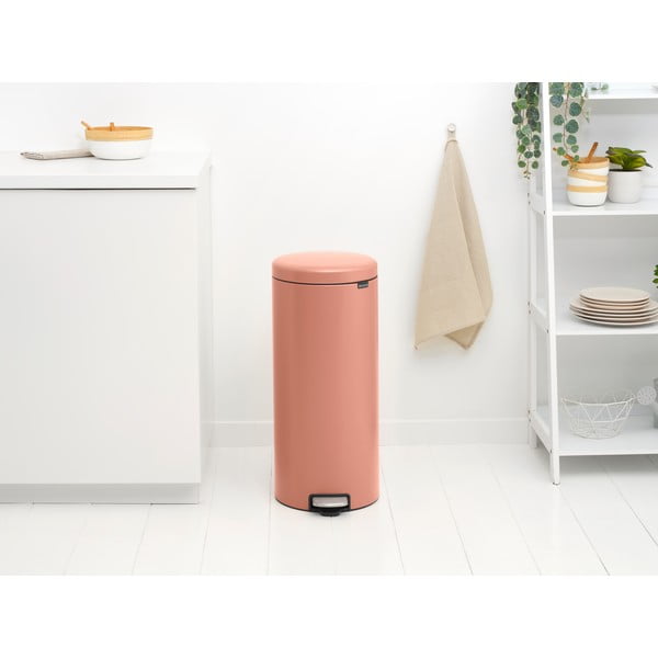 Lazacszínű acél pedálos szemetes 30 l NewIcon – Brabantia-image-1