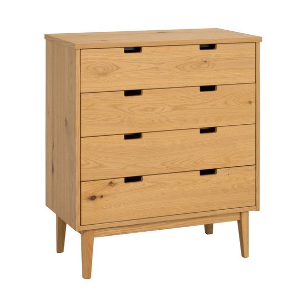 Natúr színű tölgyfa komód 75x85x38 cm Garrison – Rowico