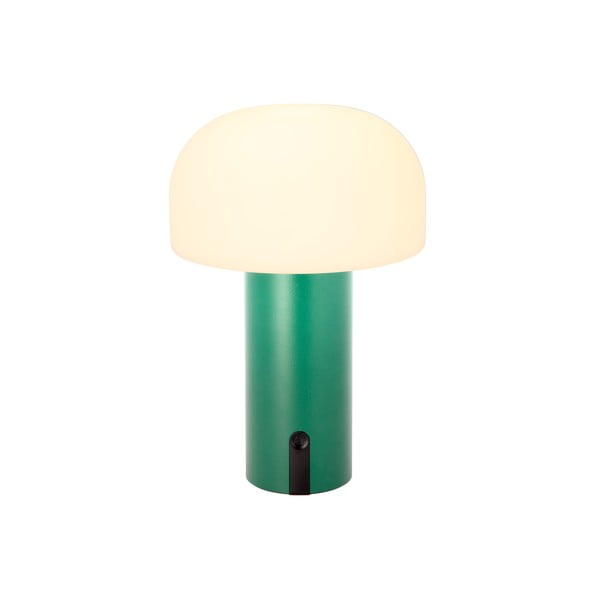 Fehér-zöld LED asztali lámpa (magasság 22,5 cm) Styles – Villa Collection