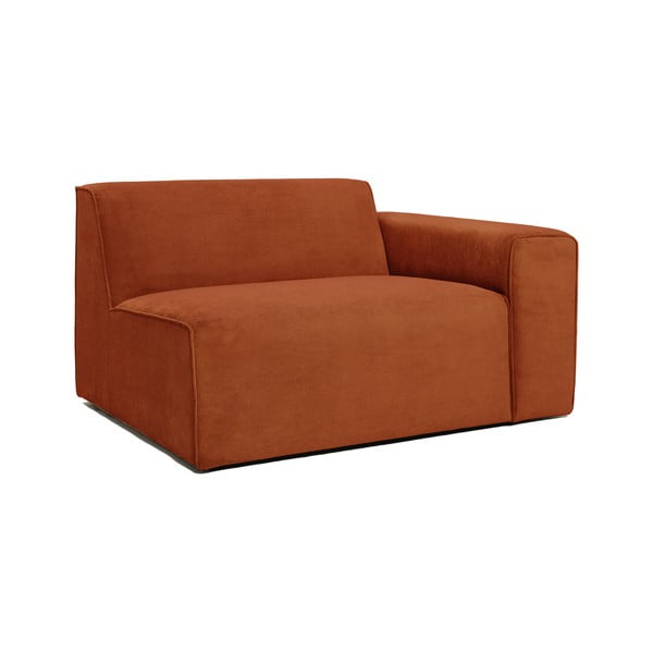 Sting narancssárga kordbársony kanapé modul, jobb oldali - Scandic-image-2