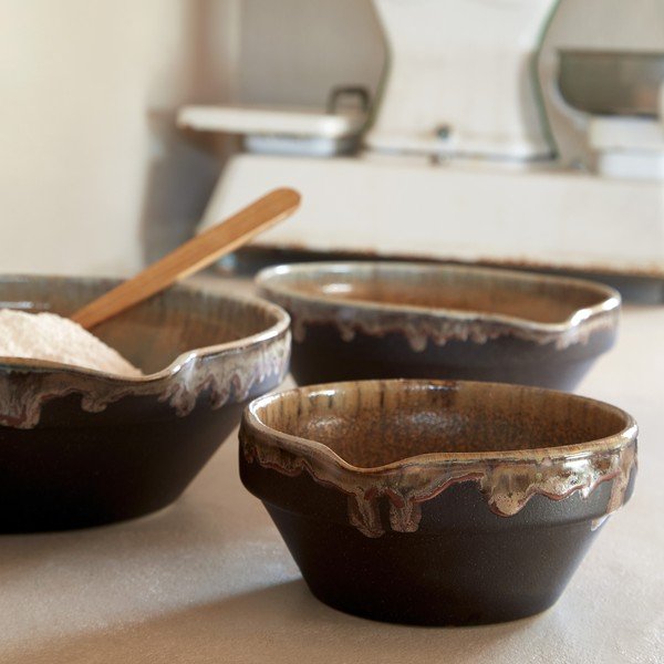 Sötétbarna kőedény tálka 870 ml Poterie – Casafina-image-1