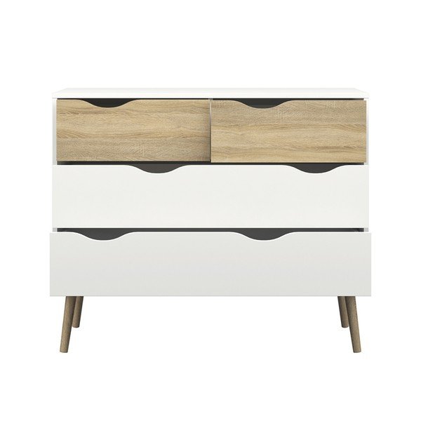 Delta 4 fiókos komód - Evergreen House-image-3