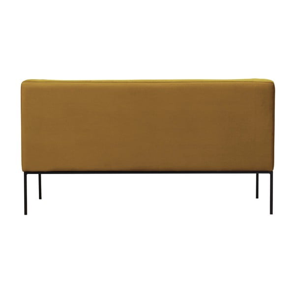 Neptune sárga bársony kanapé, 145 cm - Windsor & Co Sofas-image-4