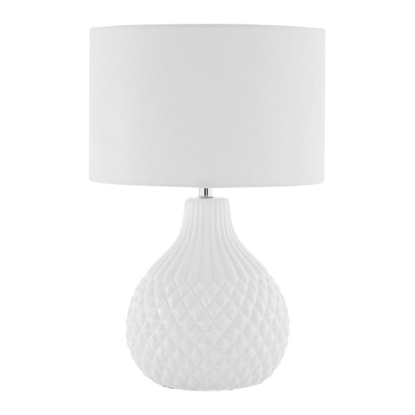 Jax asztali lámpa, fehér lámpaernyővel - Premier Housewares