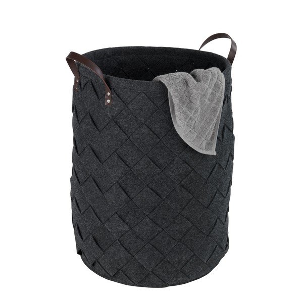 Trovo fekete szennyeskosár, térfogat 75 l - Wenko-image-2