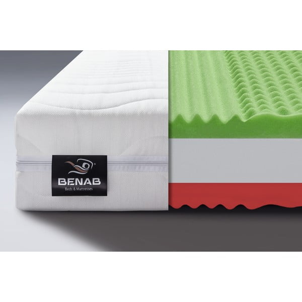 Kemény-közepes keménységű kétoldalas hab matrac 140x200 cm Pure Support – BENAB-image-1