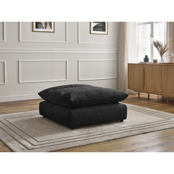 Fekete zsenília lábtartó Neil – Bobochic Paris-image-1