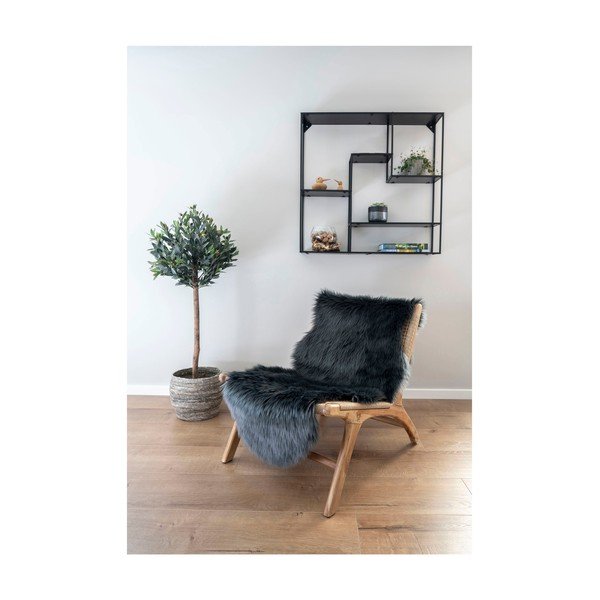 Antracitszürke szintetikus futószőnyeg 60x180 cm – House Nordic-image-1