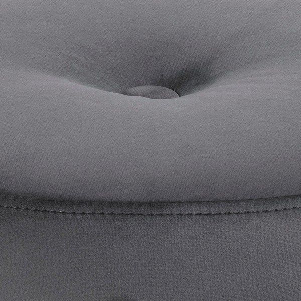 Szürke bársony ülőke Frisco - Actona-image-4