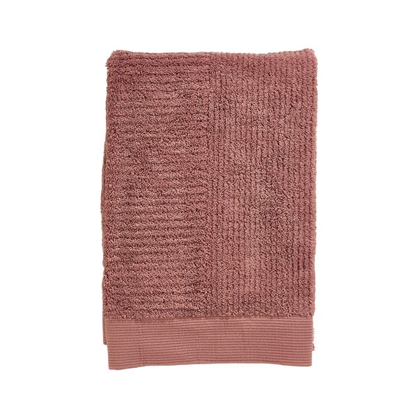 Piros frottír pamut fürdőlepedő 70x140 cm Classic – Zone