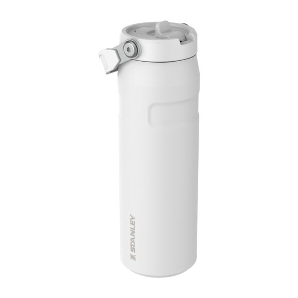 Fehér rozsdamentes acél termosz 700 ml IceFlow™ Bottle Flip Straw 2.0 Frost – Stanley-image-4