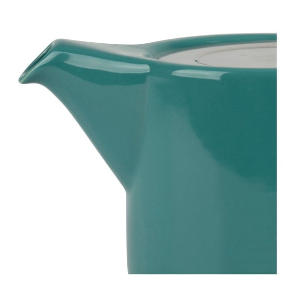 Petróleumkék agyagkerámia teáskanna 800 ml Design – Sema-image-4