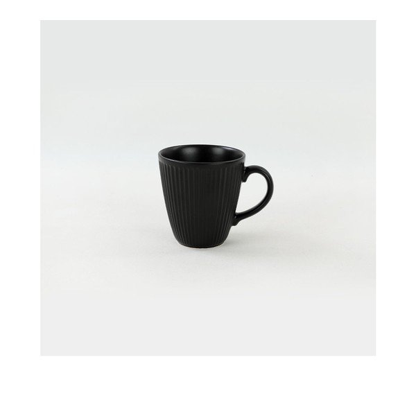 Fekete kerámia bögre szett 6 db-os 0.3 l – Hermia-image-3