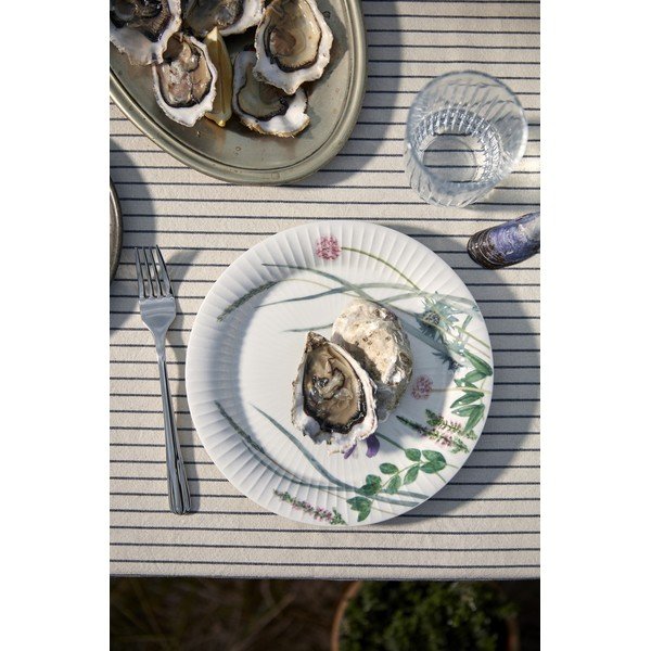 Fehér desszertes porcelán tányér ø 22 cm Hammershøi Summer – Kähler Design-image-1