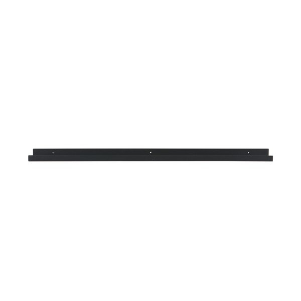 Fekete fali polc képekhez 120 cm Studio – WOOOD-image-3